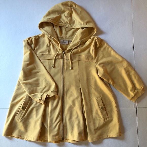 moto Jackets & Blazers - Swing jacket a hood.